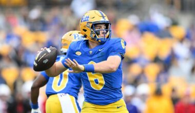 Pitt No. 24 in College Football Playoff rankings Nov. 4, 2025