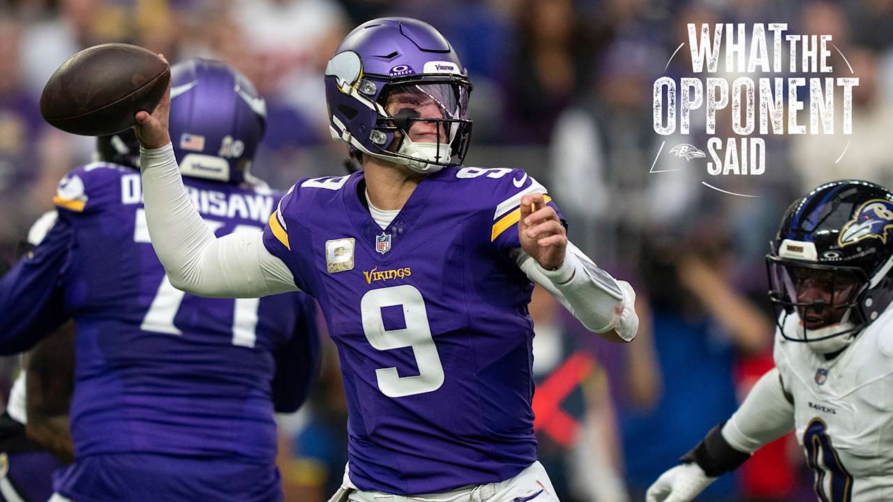 J.J. McCarthy Says Ravens’ Defense ‘Threw the Kitchen Sink’ at Vikings