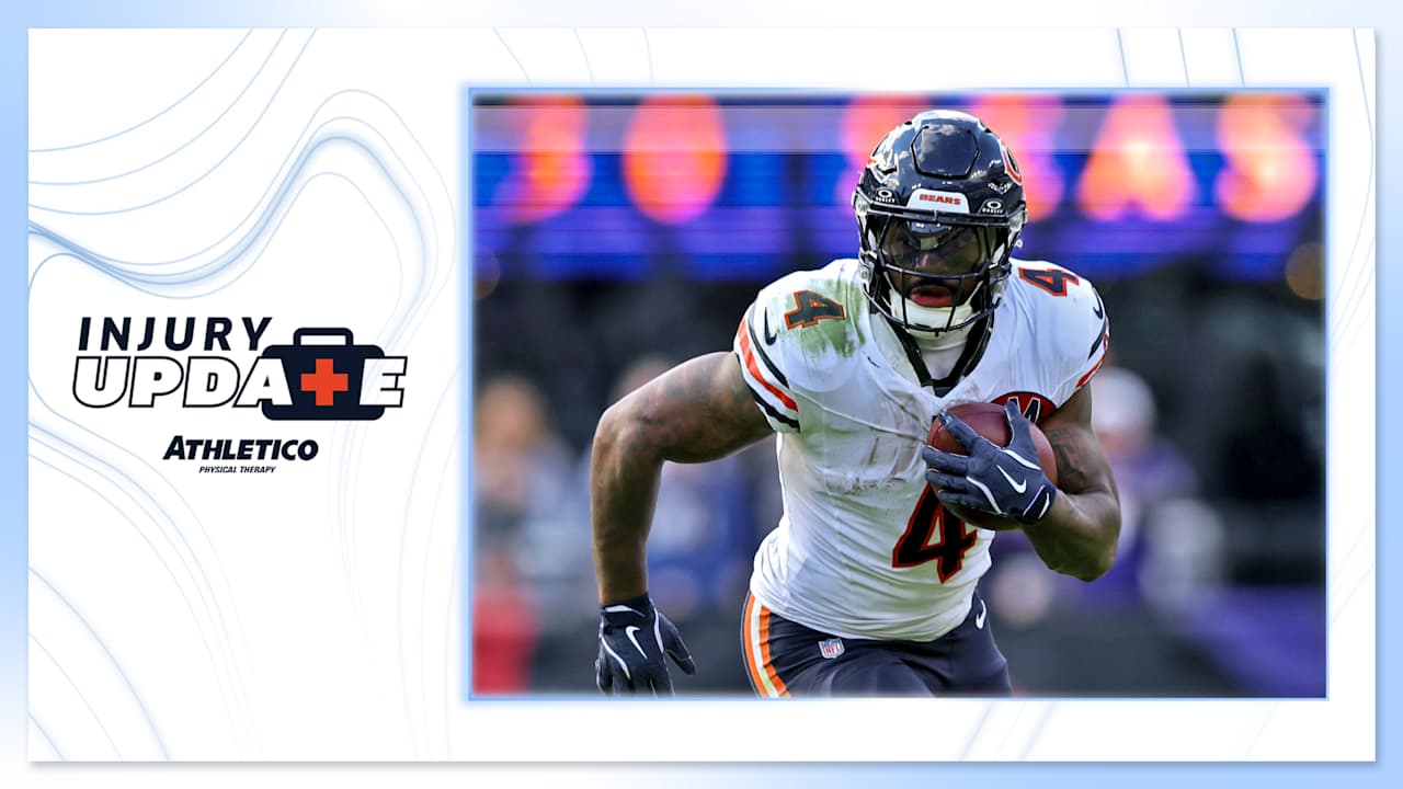 Bears to be without RB D'Andre Swift vs. Bengals 