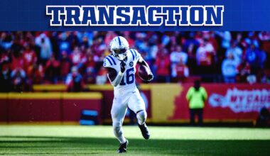 Colts place WR Ashton Dulin on injured reserve, sign S George Odum to 53-man roster from practice squad; sign CB Cameron Mitchell to practice squad