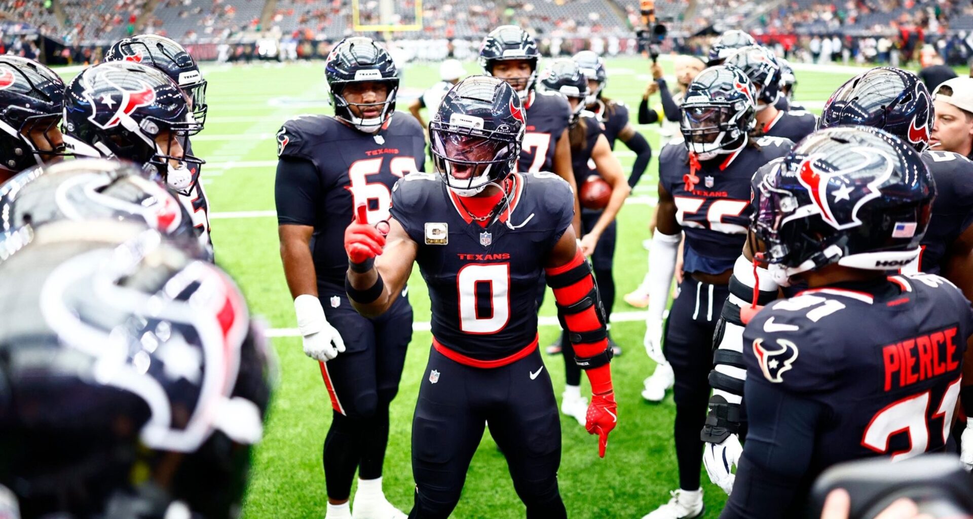 Donald Trump at Washington Commanders Game