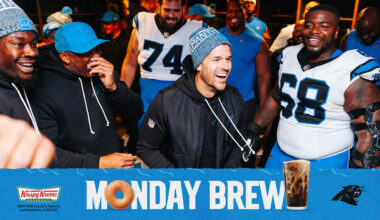 Dave Canales loved seeing guys play through it, as they earned their first Victory Monday