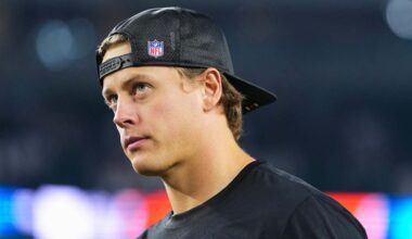 Joe Burrow (toe) questionable to make return vs. Patriots; Bengals' Zac Taylor won't name starting QB