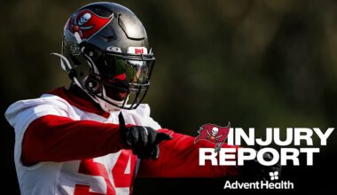 David, Egbuka, Evans Among Non-Participants