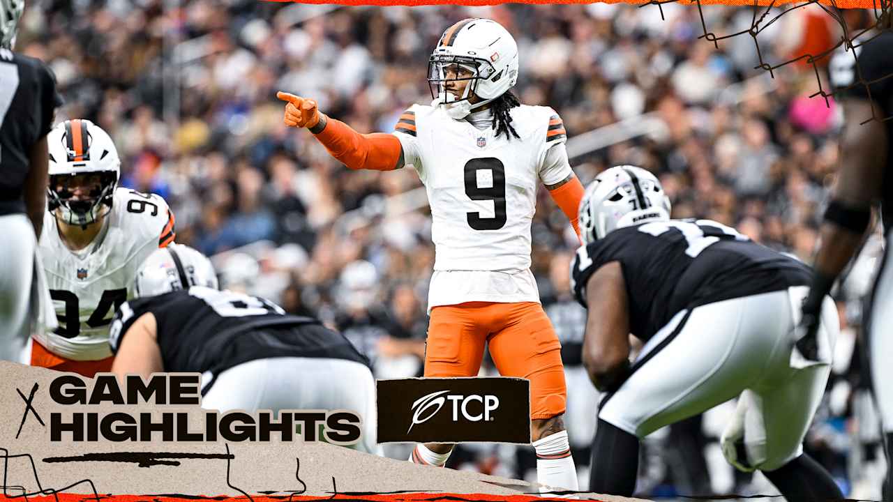 Game Highlights: Browns vs. Raiders - Cleveland Browns