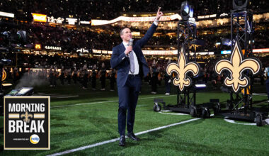 Drew Brees returns to broadcast booth, Saints reshuffle roster at trade deadline