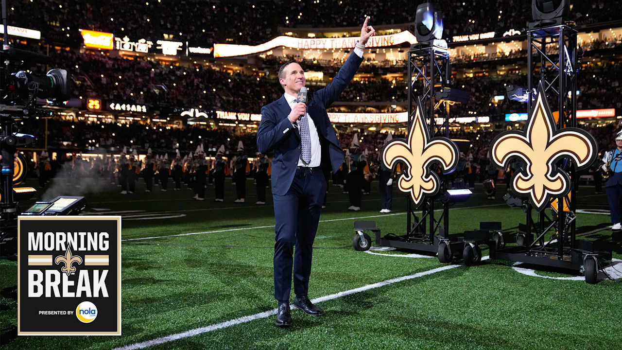 Drew Brees returns to broadcast booth, Saints reshuffle roster at trade deadline