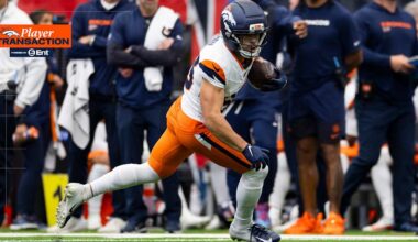 Broncos promote WR Michael Bandy to active roster, elevate TE Marcedes Lewis and CB Reese Taylor for Week 10 game vs. Raiders