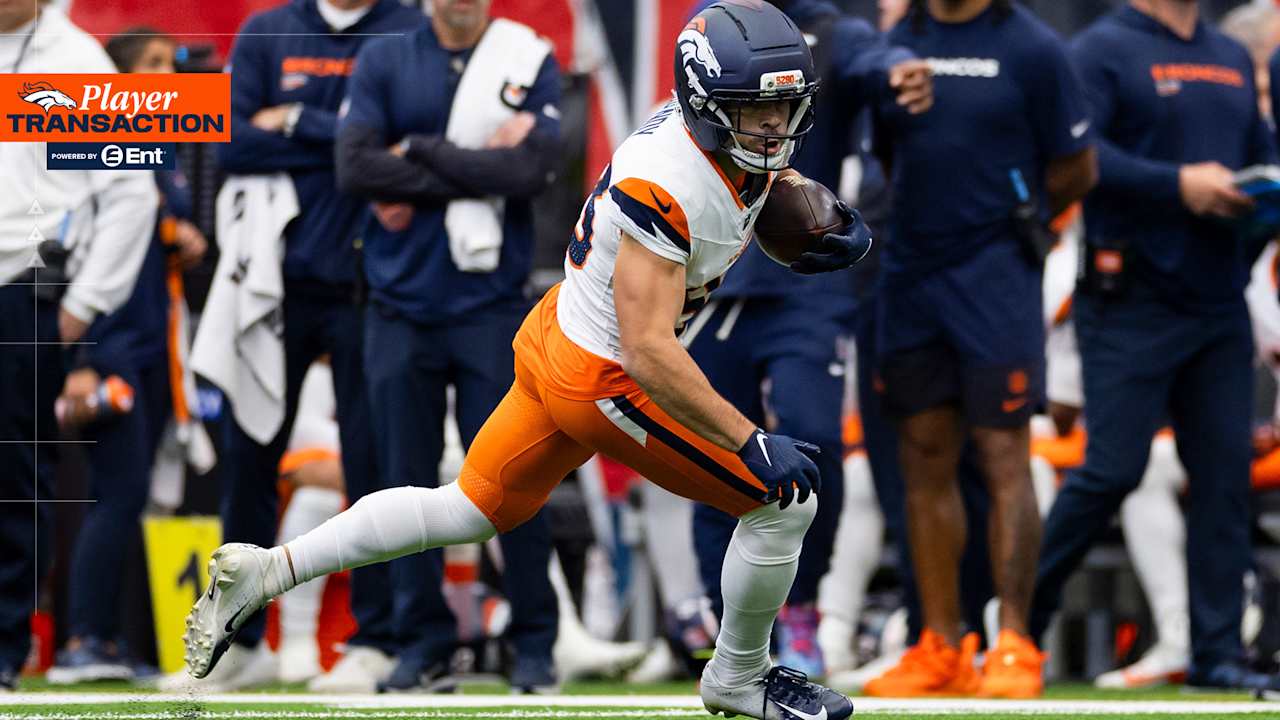 Broncos promote WR Michael Bandy to active roster, elevate TE Marcedes Lewis and CB Reese Taylor for Week 10 game vs. Raiders