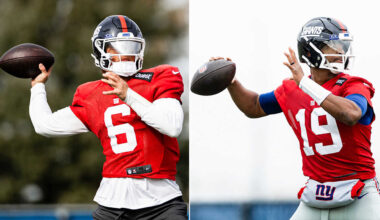 QB Jaxson Dart ruled out; Jameis Winston to start for Giants vs. Lions
