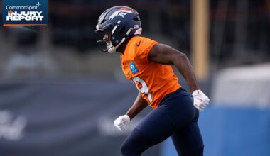 WR Marvin Mims Jr., DL John Franklin-Myers not assigned game statuses, expected to be available vs. Chiefs