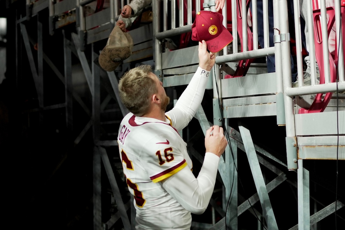 Washington Commanders release kicker Matt Gay