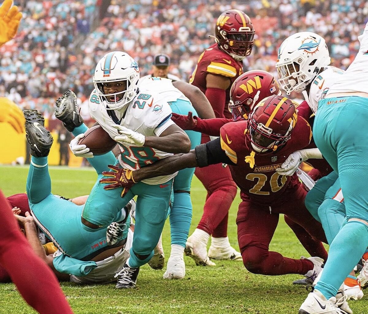 Historic NFL match in Madrid: Dolphins beat Commanders