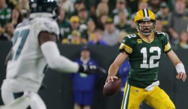 Aaron Rodgers among the best Packers performers against the Eagles