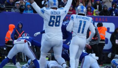 Detroit Lions vs. New York Giants Week 12 preview: 5 key stats