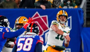 Packers Week 11 Odds: Green Bay favored big for road game at Giants