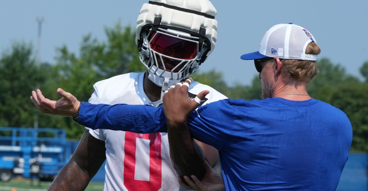 NY Giants interim DC Charlie Bullen preps for debut vs. Patriots on MNF
