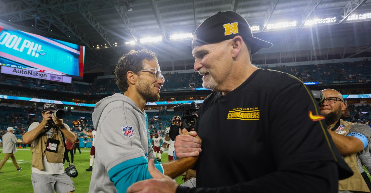 Washington Commanders vs. Miami Dolphins NFL odds, betting lines