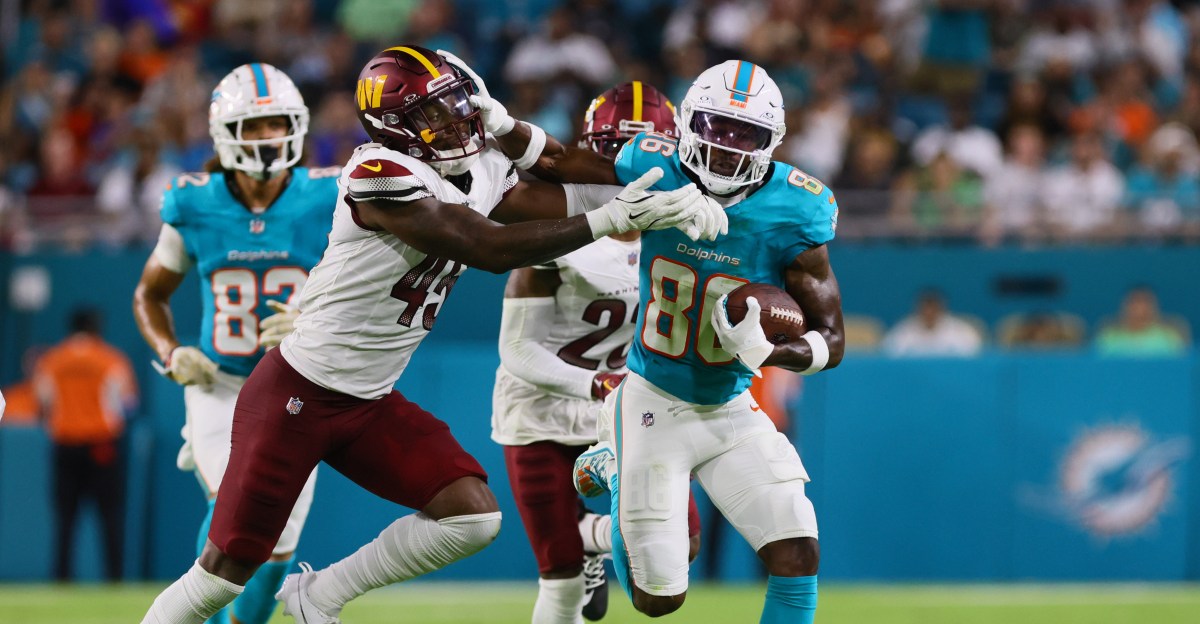 Washington Commanders vs Miami Dolphins 1st Quarter updates