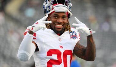 Roster moves: NY Giants add third running back to 53-man roster