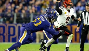3 key players to watch for Cincinnati Bengals vs. Baltimore Ravens