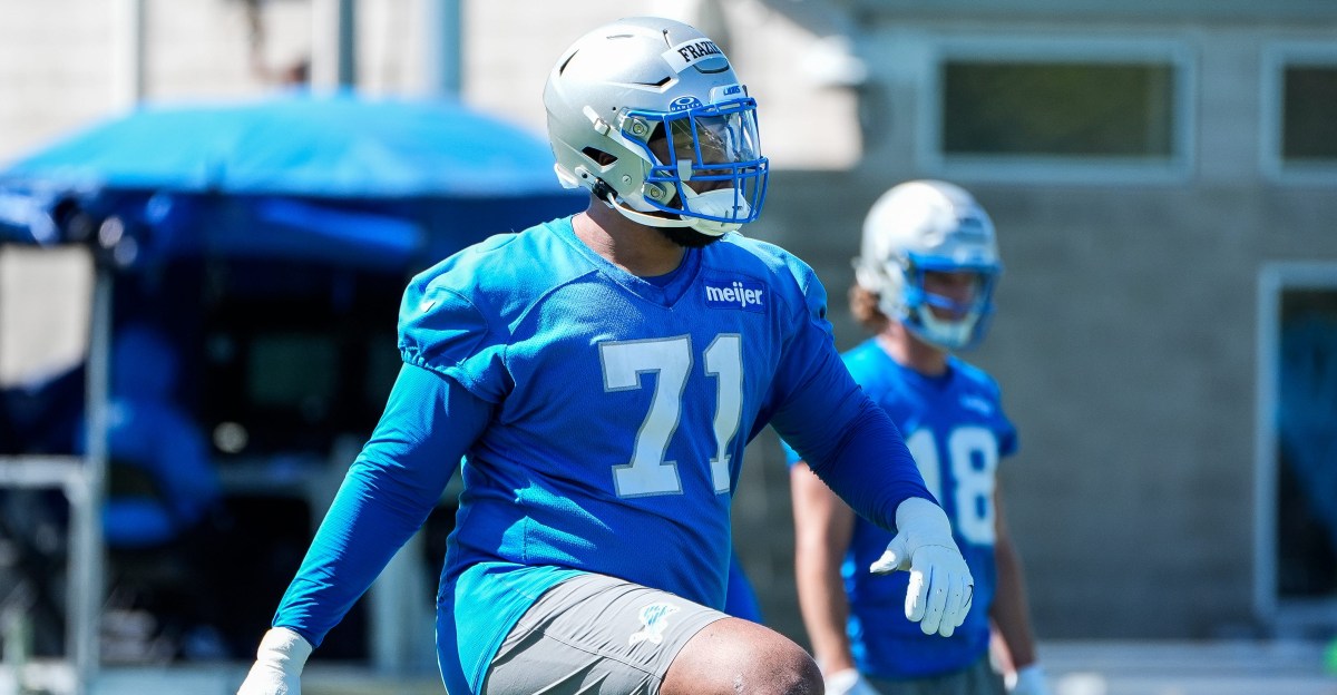 Detroit Lions injury update: Rookie OL Miles Frazier to finally practice