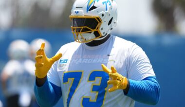 Los Angeles Chargers injury updates, inactive list vs. Tennessee Titans in NFL Week 9