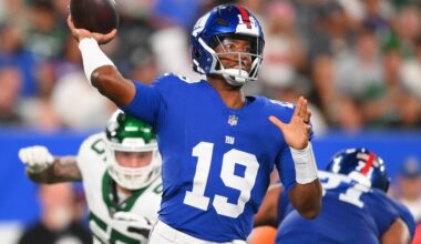 NFL Week 11 odds: Giants are underdogs to Packers in Mike Kafka’s debut