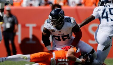 Titans should get three starters back today against the Texans