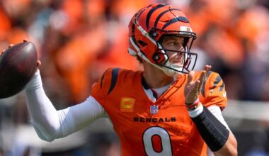 Baltimore Ravens-Cincinnati Bengals Week 13 injury report: Joe Burrow to play