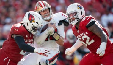 Arizona Cardinals open as home underdogs ahead of matchup with San Francisco 49ers