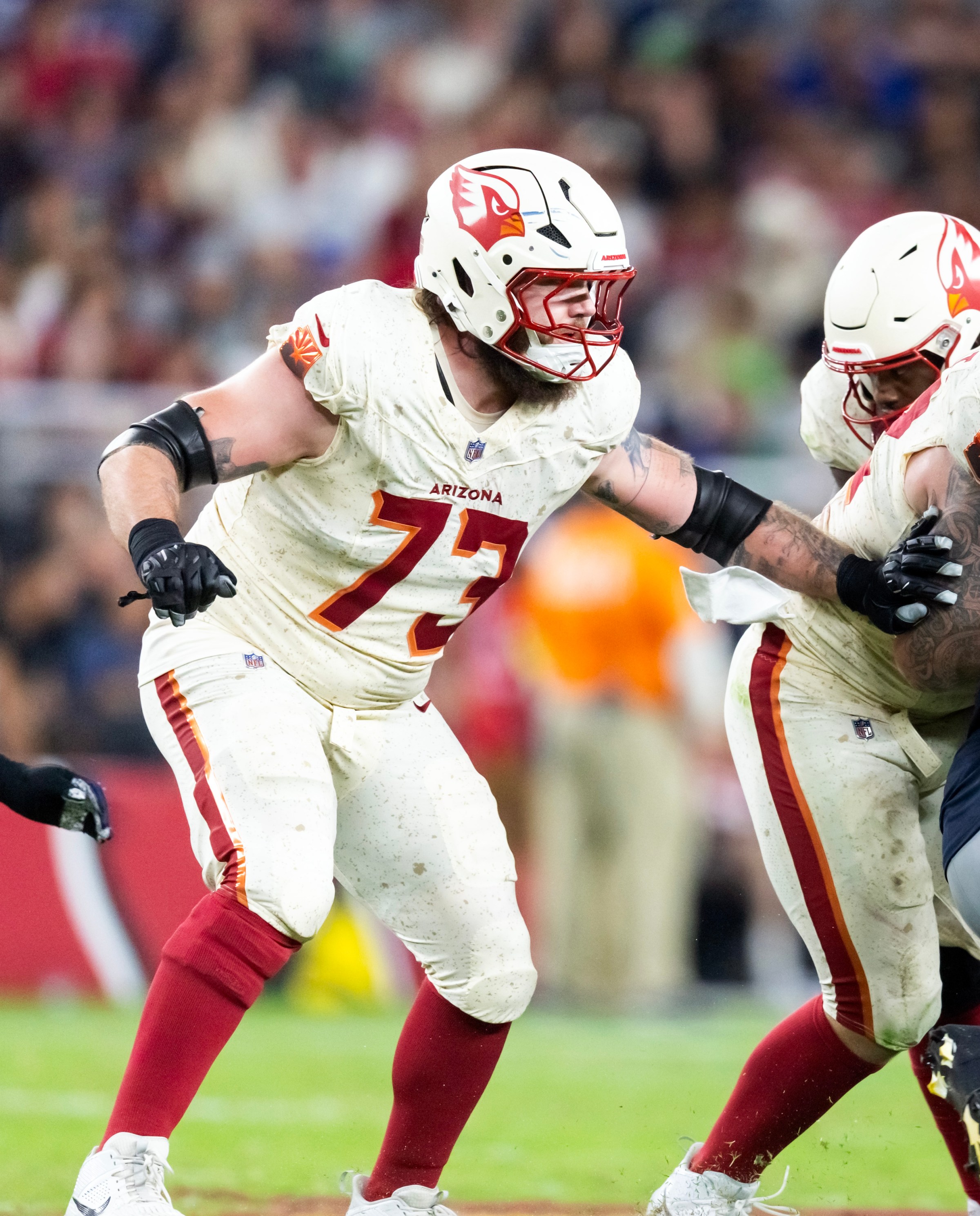 Jonah Williams (73) Credit: Mark J. Rebilas-Imagn Images