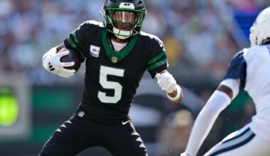 Garrett Wilson says he will return to the lineup in Week 10 when the Jets face the Browns