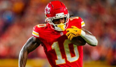 Chiefs-Cowboys Inactives: Isiah Pacheco returns