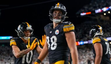 Steelers QB Aaron Rodgers: TE Pat Freiermuth should get ‘more opportunities’