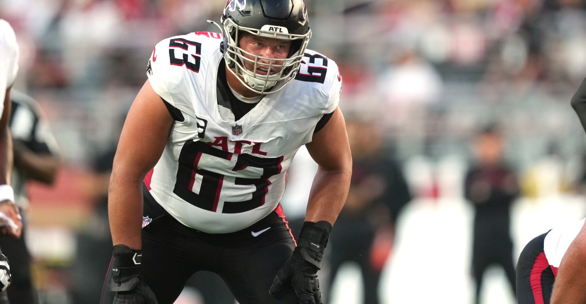 Falcons vs. Colts Week 10 Injury Report: Chris Lindstrom questionable to play