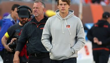 Zac Taylor says Bengals QB Joe Burrow did 7-on-7 work last week and could do 11-on-11 soon