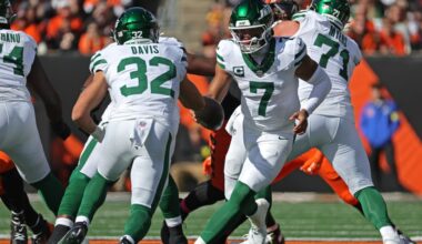 New York Jets open as Week 10 home favorites vs Cleveland Browns