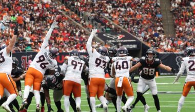 Denver Broncos vs. Houston Texans third quarter recap