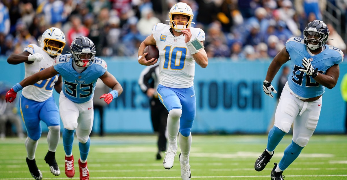 Los Angeles Chargers breathe sigh of relief after win vs. Tennessee Titans