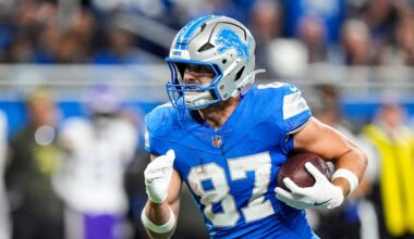 Detroit Lions placed Sam LaPorta on IR amid flurry of roster moves