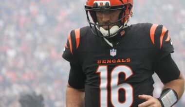 Bengals vs. Steelers Injury Report: Joe Flacco throwing; Trey Hendrickson still sidelined