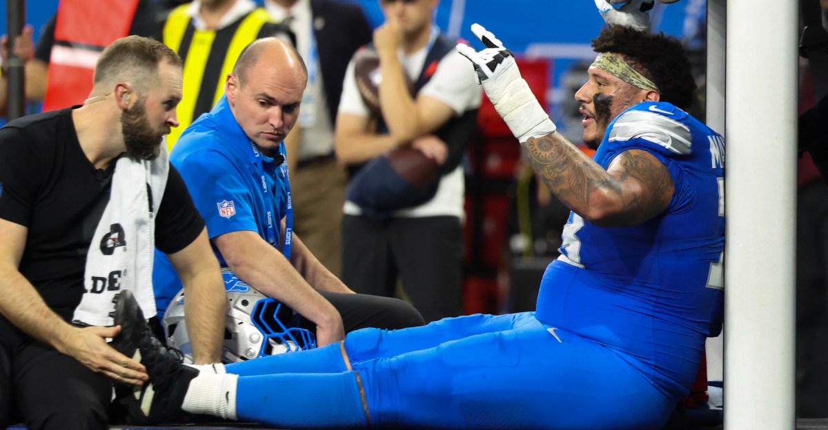 Lions injury update: Christian Mahogany out indefinitely, 3 other OL injured