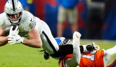 How the Las Vegas Raiders ensure tight end Brock Bowers eats on Monday night