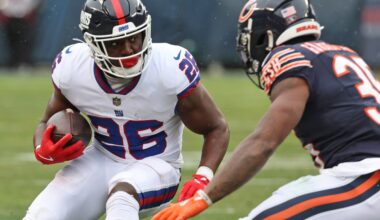 Giants-Bears instant grades: New York again fails to protect a lead