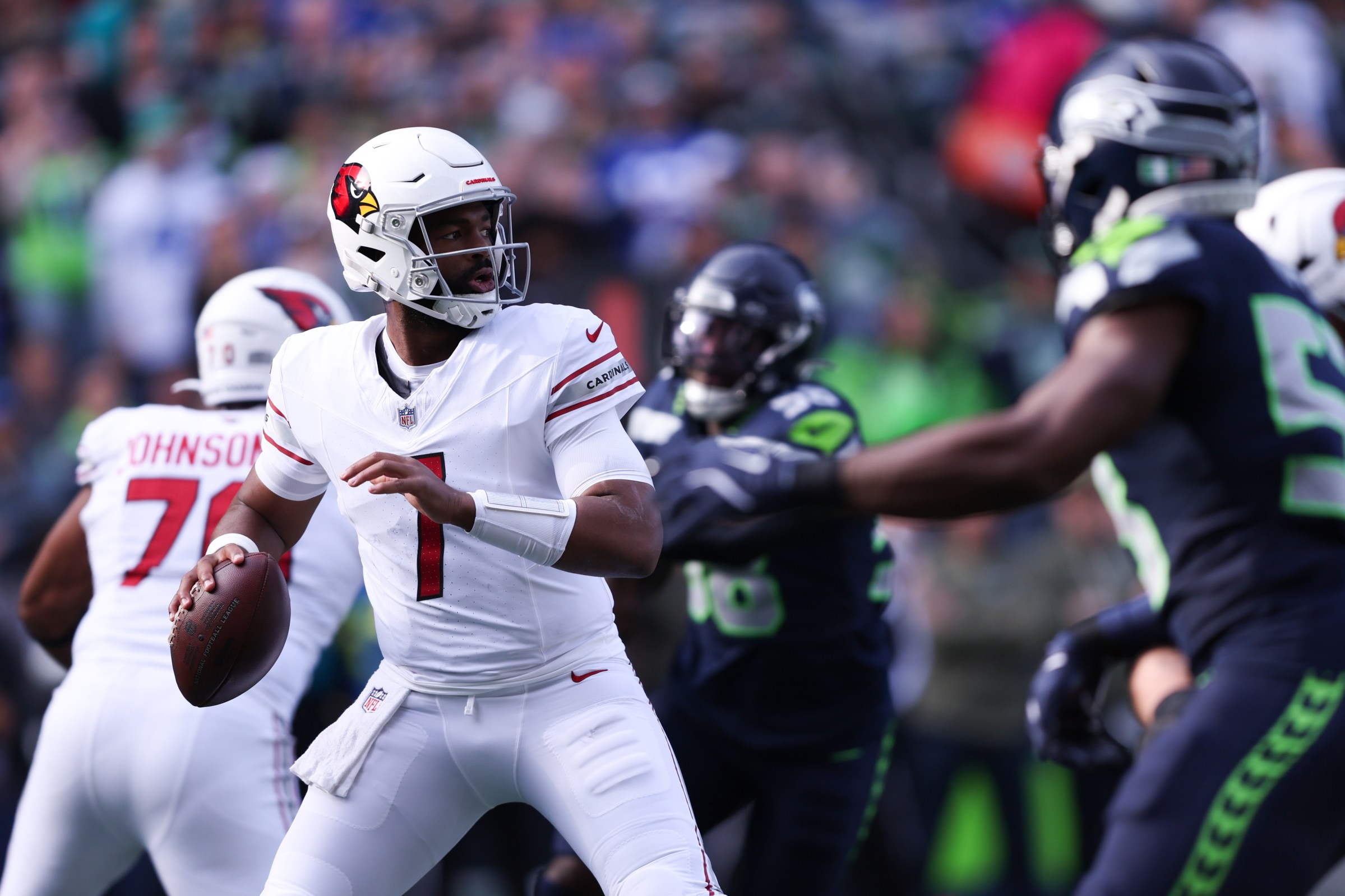 Jacoby Brissett Mandatory Credit: Kevin Ng-Imagn Images