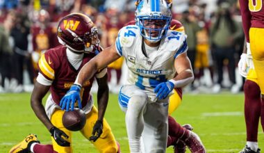 Video: Lions Amon-Ra St. Brown’s ‘punch’ prior to Commanders ejection