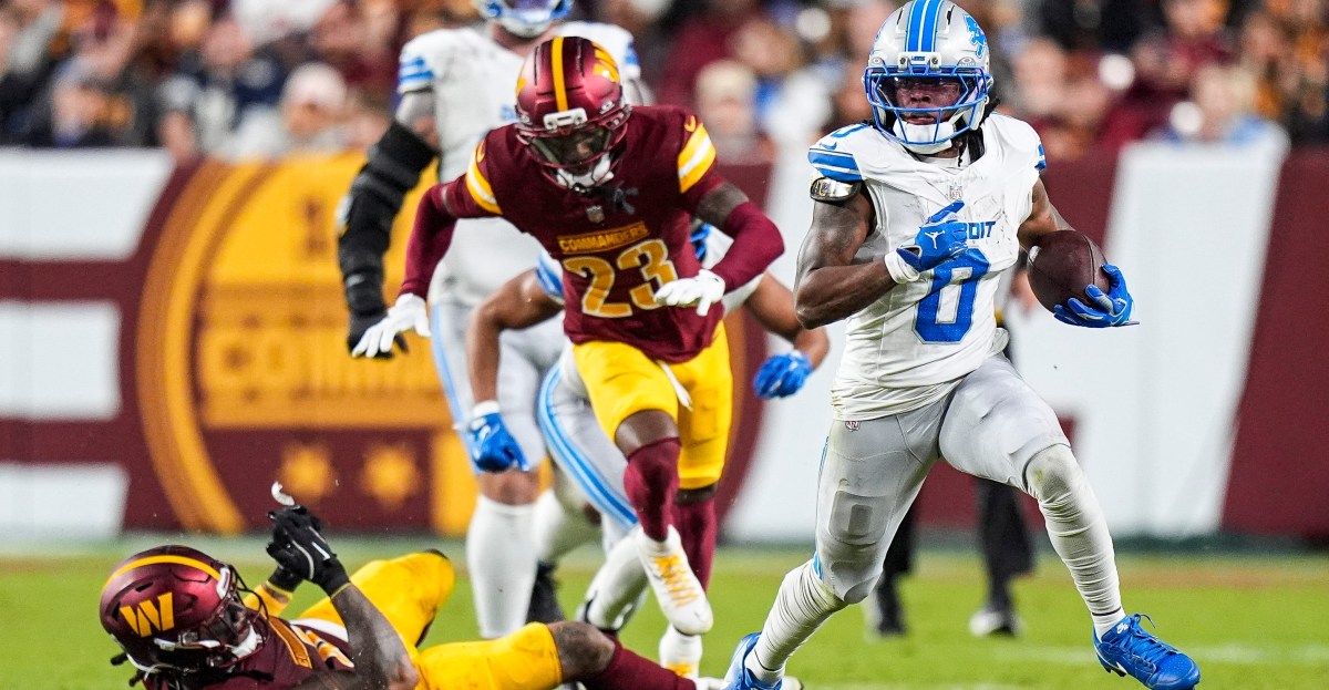 Jahmyr Gibbs wins NFC Offensive Player of the Week