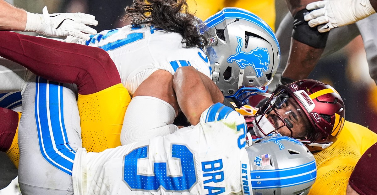 Detroit Lions Week 10 snap counts, personnel usage vs. Washington Commanders