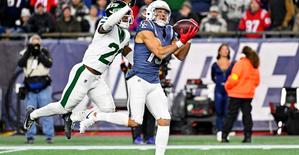 Jets manhandled by Patriots on Thursday Night Football